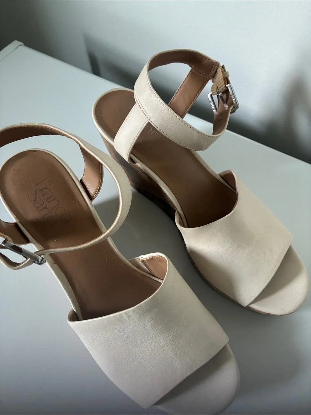 Women’s Wedge Sandals with Ankle Strap